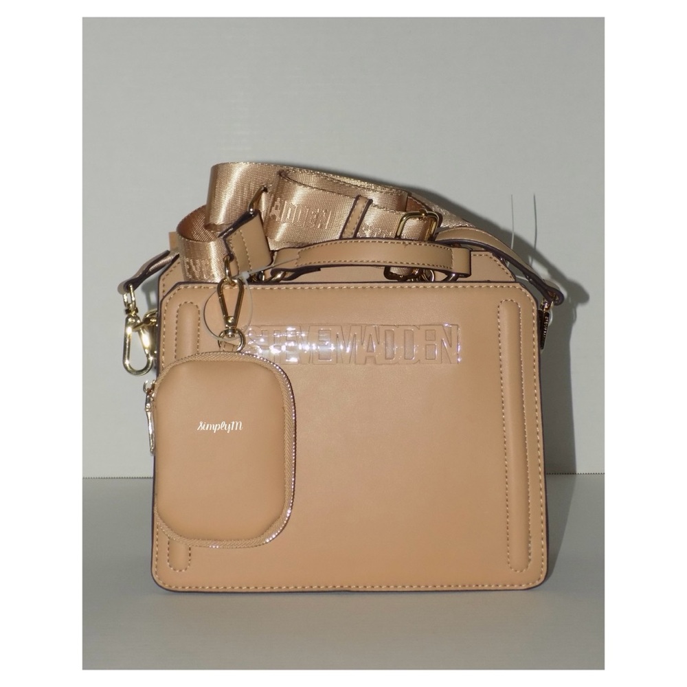 Steve Madden Bevelyn Crossbody Purse - Camel